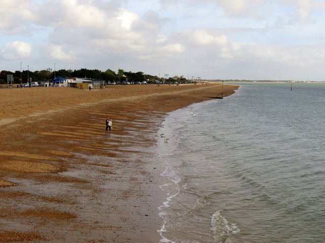 The beach at Southsea