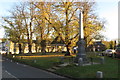 Harrold War Memorial and village green