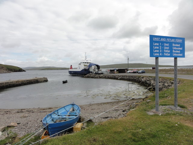 Unst and Fetlar ferry terminal