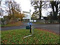 Finger post at Winford Manor crossroads