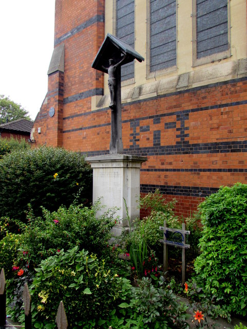 Calvary on the east side of St Paul's Church, Worcester