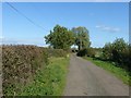 SK1629 : Saltbrook Lane near Coton in the Clay by Alan Murray-Rust