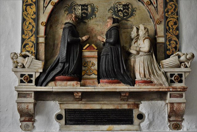 Chelsfield, St. Martin of Tours Church: The Peter Collett memorial in St. John's Chapel 4