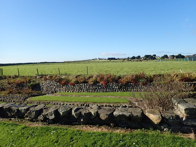Formal garden in the incised valley of the Templetown River