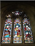 TA1767 : Bridlington Priory: stained glass window (2) by Basher Eyre
