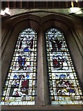 TA1767 : Bridlington Priory: stained glass window (5) by Basher Eyre