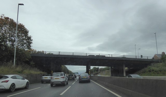 Flyover on A1 at Dunston