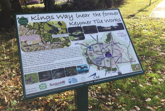 Information board on Kings Way