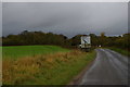 TM4159 : Approaching the A1094 at Knodishall Whin by Christopher Hilton