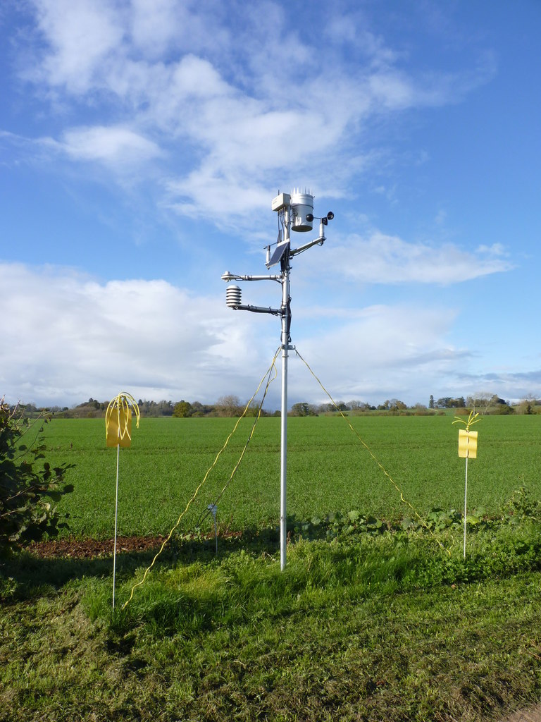 Mini-weather station on Walmer Farm,... © Jeff Gogarty cc-by-sa/2.0 ...