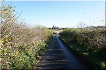 SE7865 : Penhowe Lane towards Burythorpe by Ian S