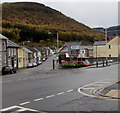 Junction of the A4061 and B4522 in Treherbert