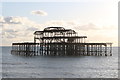 TQ3003 : Disused West Pier, Brighton,  East Sussex by Christine Matthews