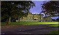 Holkham Hall at dusk