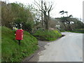 Postbox at Polgrain Turning