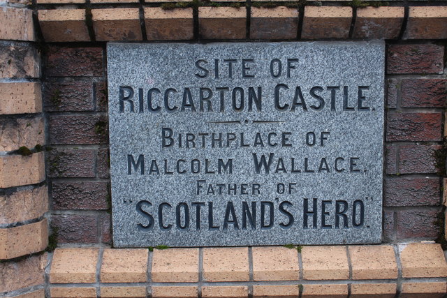 Riccarton Castle Name Plaque © Billy McCrorie :: Geograph Britain and  Ireland