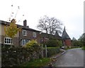 Avenbury Court and its oast houses