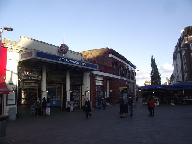 South Kensington underground station