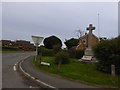 The war memorial at Hartpury