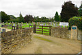 Entrance to Bourton-on-the-Water Cemetery