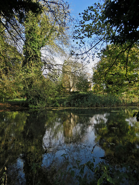 Snailwell Church reflected © John Sutton cc-by-sa/2.0 :: Geograph ...