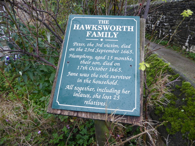 The sad tale of the Hawksworth family,... © Marathon cc-by-sa/2.0 ...