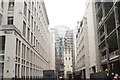 View of 125 London Wall and the Church of St. Alban from Gresham Street