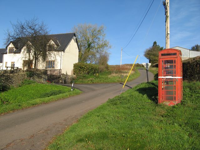Trawscoed telephone box