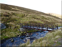NH6019 : Footbridge to the far side by Richard Law