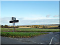TL1348 : Road junction with a view by Robin Webster
