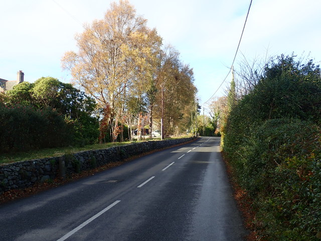 View WNW along Bryansford Road