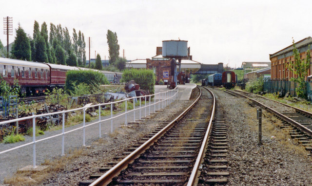 Loughborough Central, Great Central (Heritage) Railway, 1992