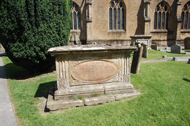 Chest tomb, All Saints' Church, Martock