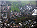 Milngavie from the air