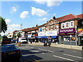 Parade of shops in Golders Green Road