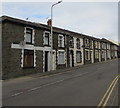 Row of stone houses, Gwendoline Street, Tynewydd