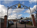 Aintree station entrance 