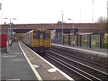 SJ3697 : Aintree station - Merseyrail train by Stephen Craven