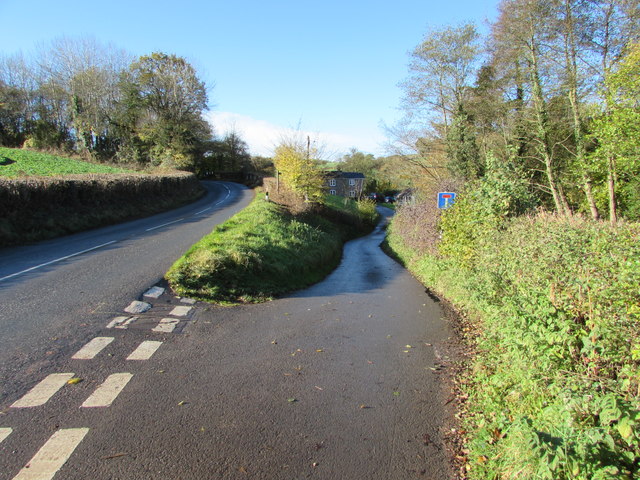 Junction in Walson, Monmouthshire