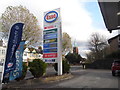 Esso petrol station on Aldersbrook Road