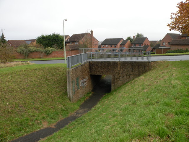 Pedestrian underpass, Spindle Road