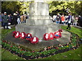 TQ4470 : Chislehurst War Memorial on Remembrance Sunday by Marathon