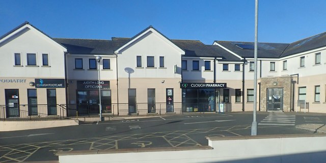 Podiatry, Optician and Chemist Shops on the Clough Health Centre Campus