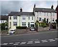 Church Hill houses opposite Marlpits Lane, Honiton