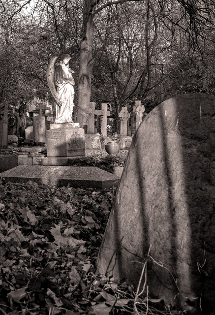 Guardian angel, Highgate Cemetery