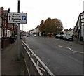 Welsh/English direction sign, Chepstow Road, Newport