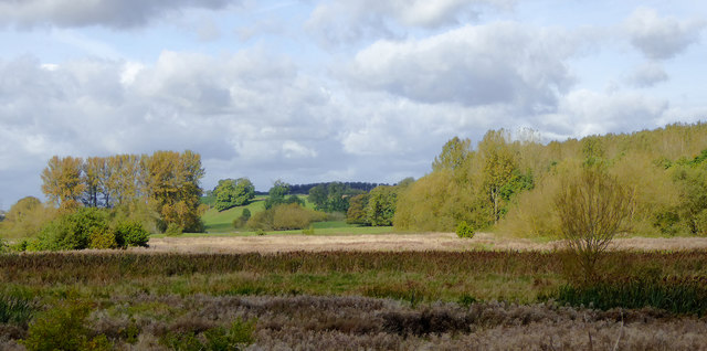 River Sow flood plain south-east of Stafford