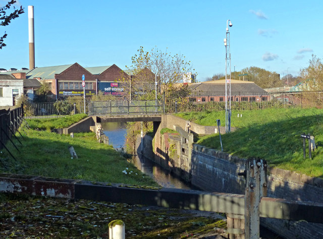 Trent Lock No 1 on the Grantham Canal
