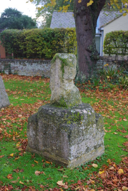 Mediaeval cross in All Saints' churchyard