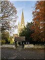 Kingswood church from the west